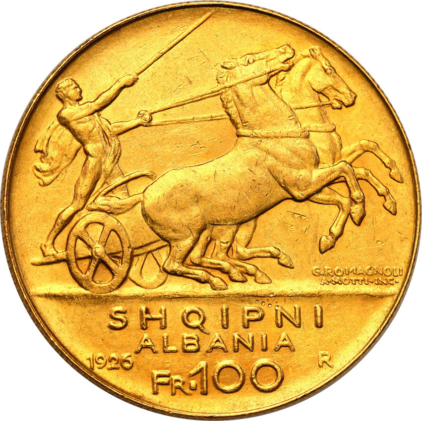 Albania. 100 Franków (franga) 1926